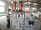 फिल्म और बोतल प्लास्टिक रीसाइक्लिंग मशीन LDPE / HDPE प्लास्टिक दाना बनाने की मशीन